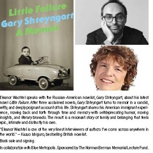 cover image of Gary Shteyngart in conversation with Eleanor Wachtel